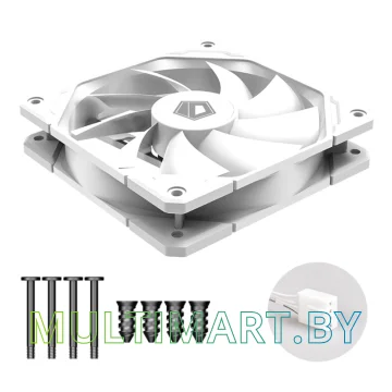 Вентилятор для корпуса ID-Cooling TF-12025-White картинка 5